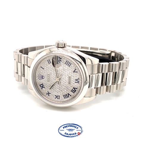 rolex platinum president datejust price|Rolex Datejust with president bracelet.